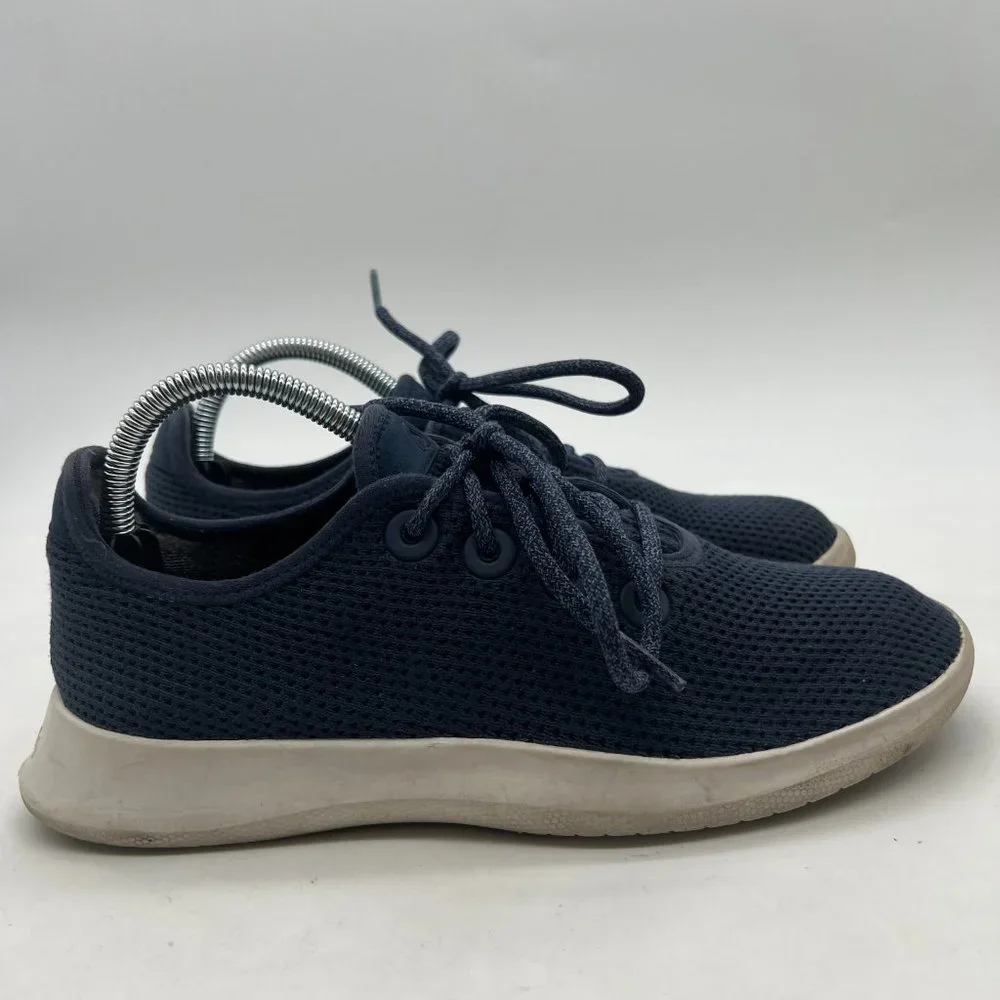 Allbirds Women's Size 9 Blue  Runner 0818 Low Top Lace Up Sneakers_4